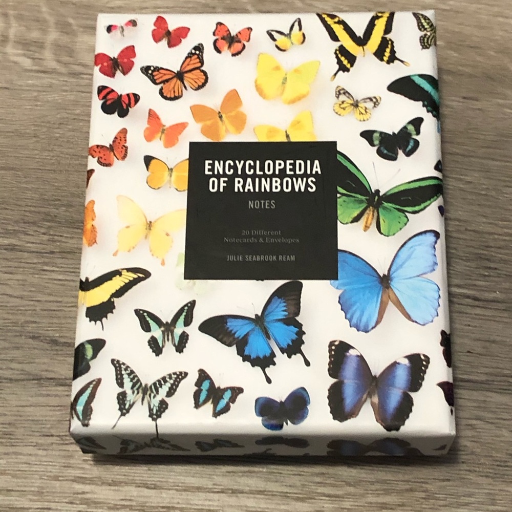 Colorful note cards